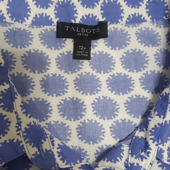 NWOT Talbots Dolman Sleeve ShirtDress - Picture 8 of 9